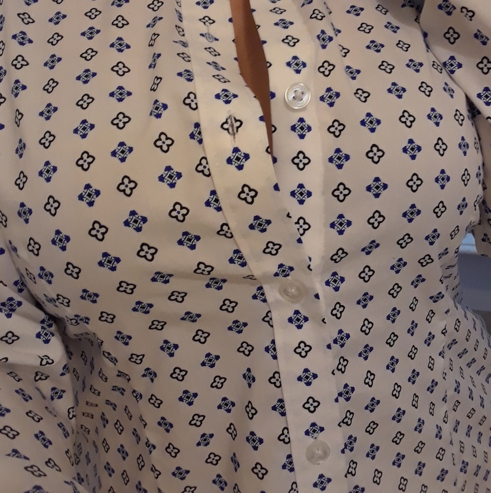Jones New York, button down shirt, Petite Medium